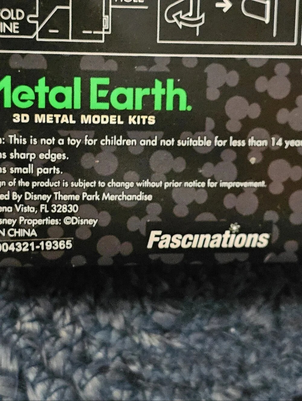 Disney train metal